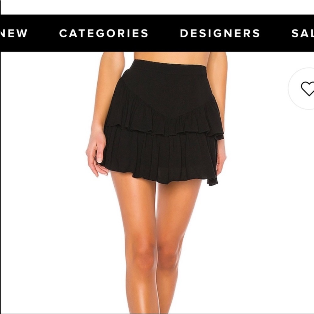 Becky Tier Ruffle Skirt